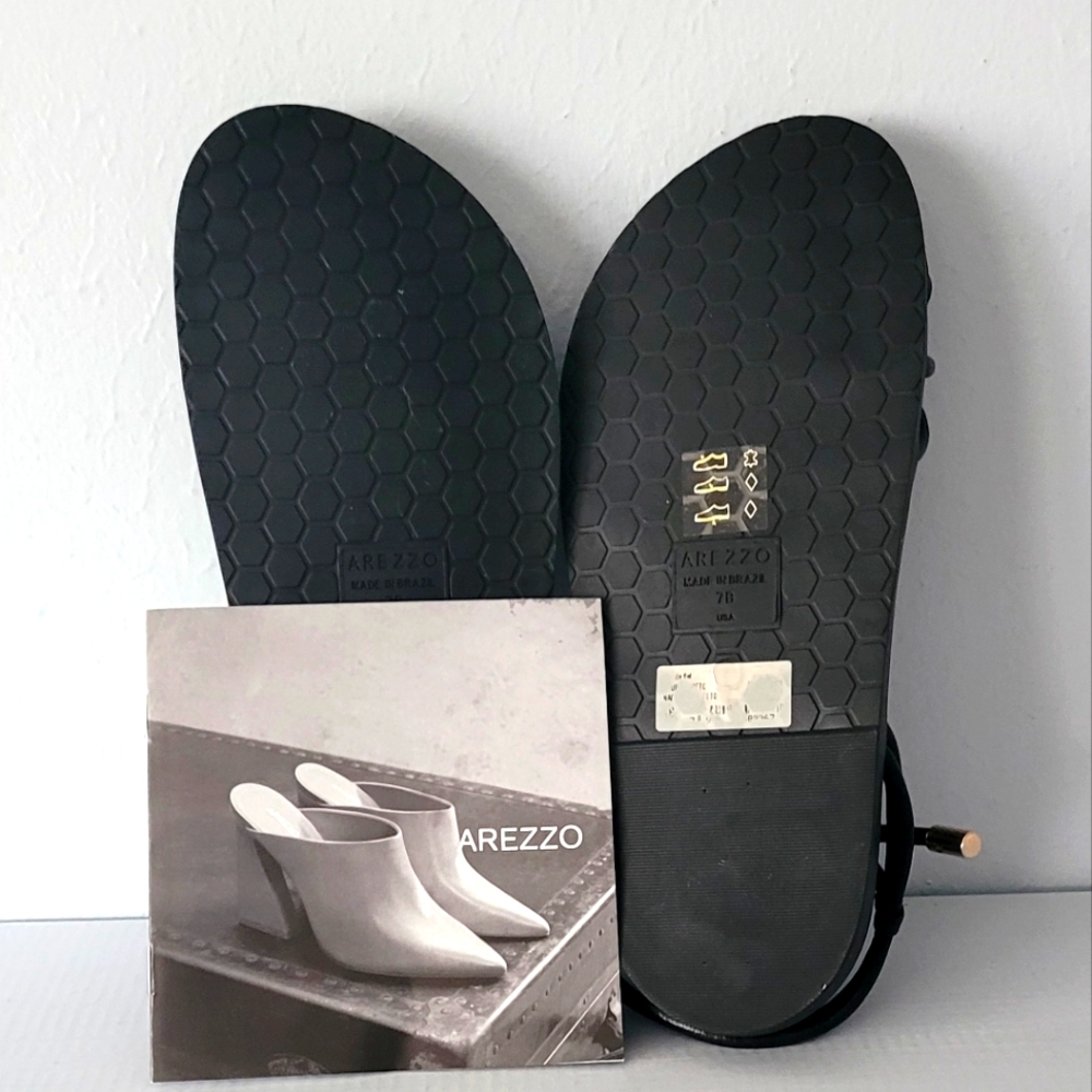 AREZZO Camila Footbed Sandals 7B - Picture 4 of 6